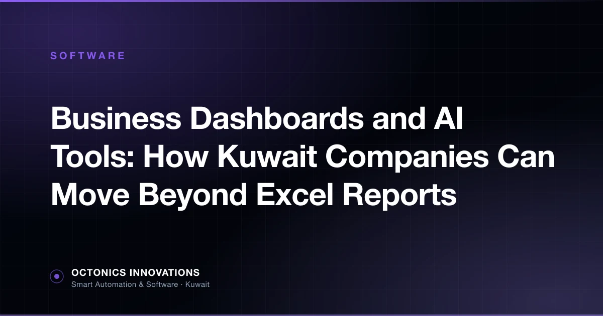 Real-time business dashboard showing KPIs, sales charts, inventory status, and financial summaries