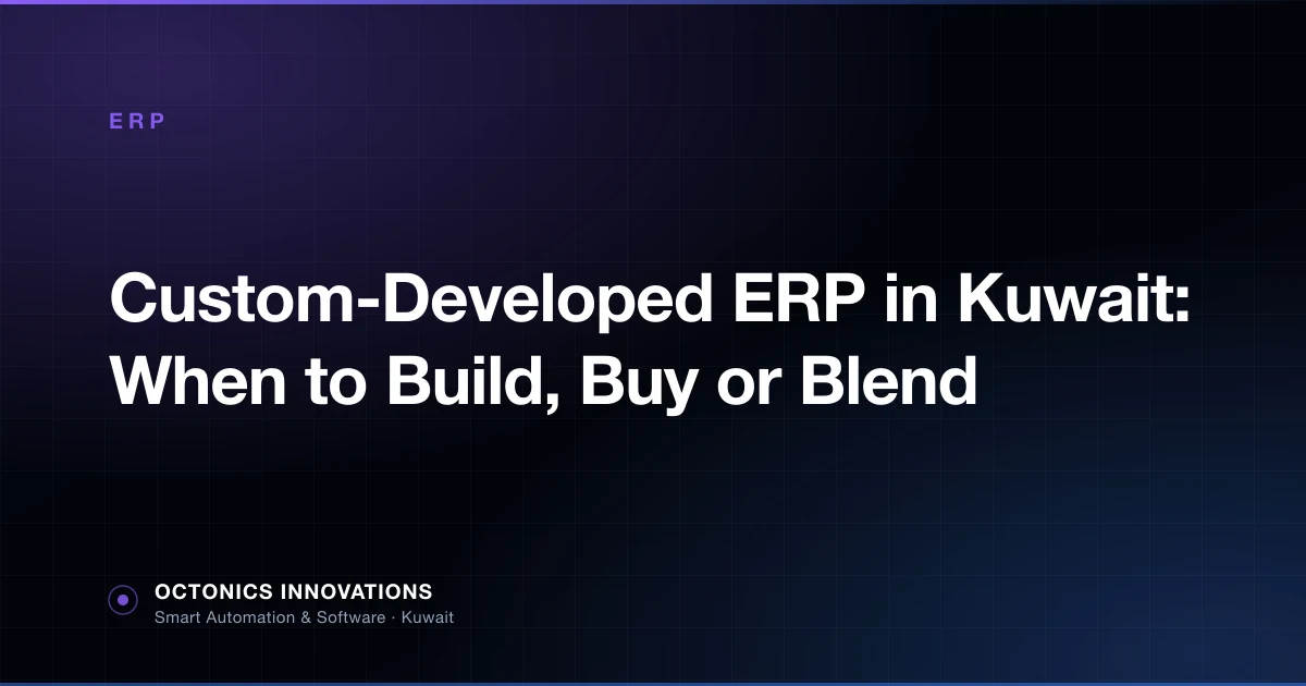 Comparison of off-the-shelf, custom-developed and hybrid ERP options on a planning board